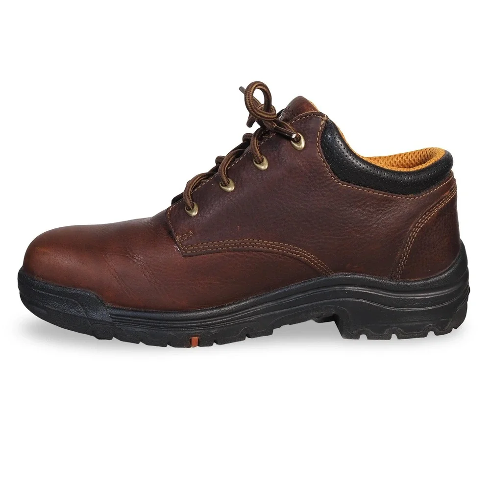 Timberland PRO Titan Casual Leather Work Oxfords Mens 14W Brown A78159 PRO277